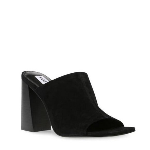 Steve Madden Shoes - STEVE MADDEN Teles Slide Sandal Black Size 10 NWT